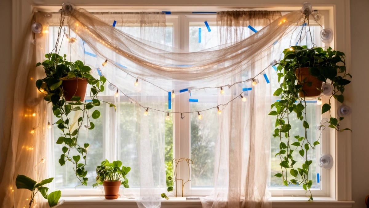 Jak ozdobić okno bez karnisza