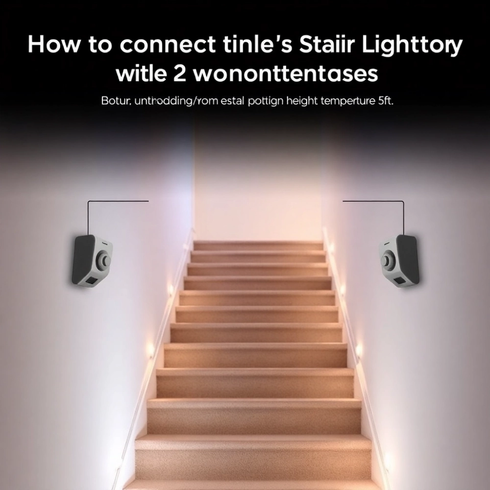 Jak Podłączyć Oświetlenie Schodowe Z Dwoma Czujnikami Ruchu