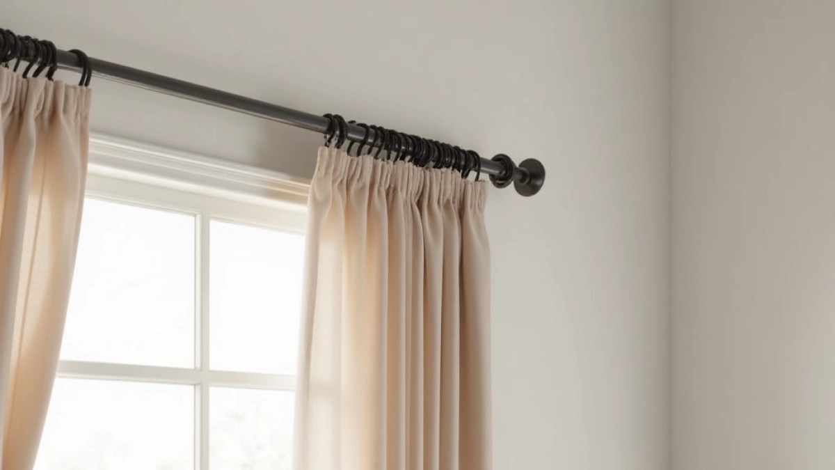 jak przymocować karnisz bez wiercenia