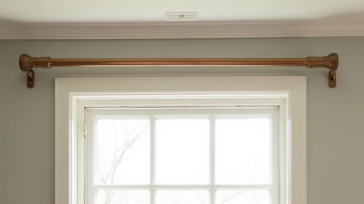 Jak zamontować karnisz nad oknem
