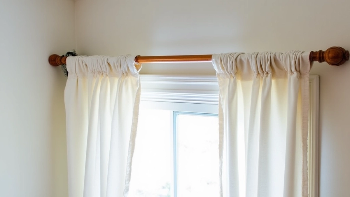 Jak zamontować karnisz podwójny