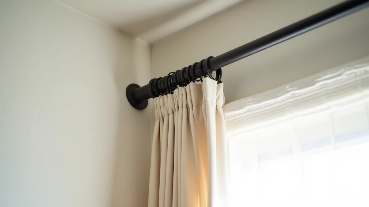 Jak zamontować karnisz pojedynczy