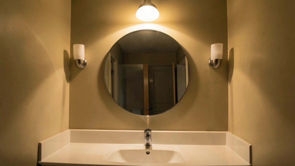 Jakie oświetlenie przy lustrze łazienkowym