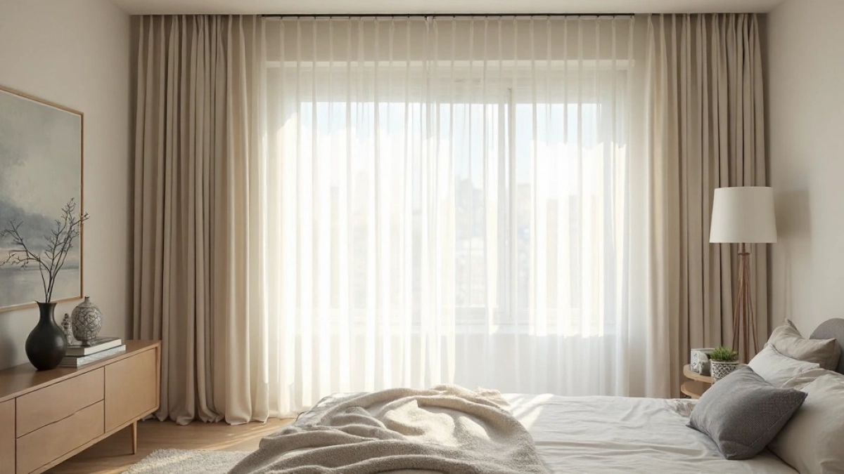 Karnisz na całą ścianę