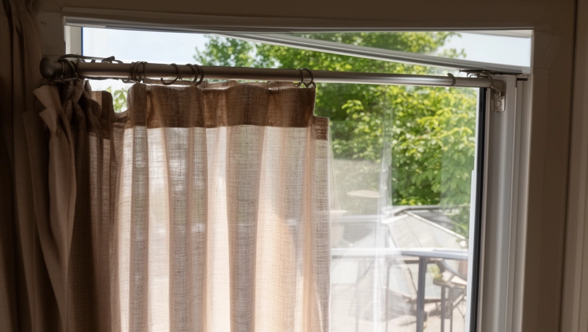 Karnisz na drzwi balkonowe