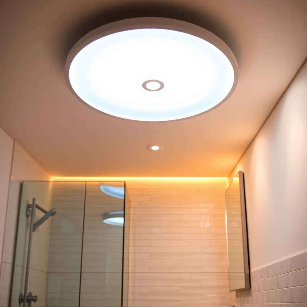 Nowoczesne Oświetlenie Sufitowe Do Łazienki
