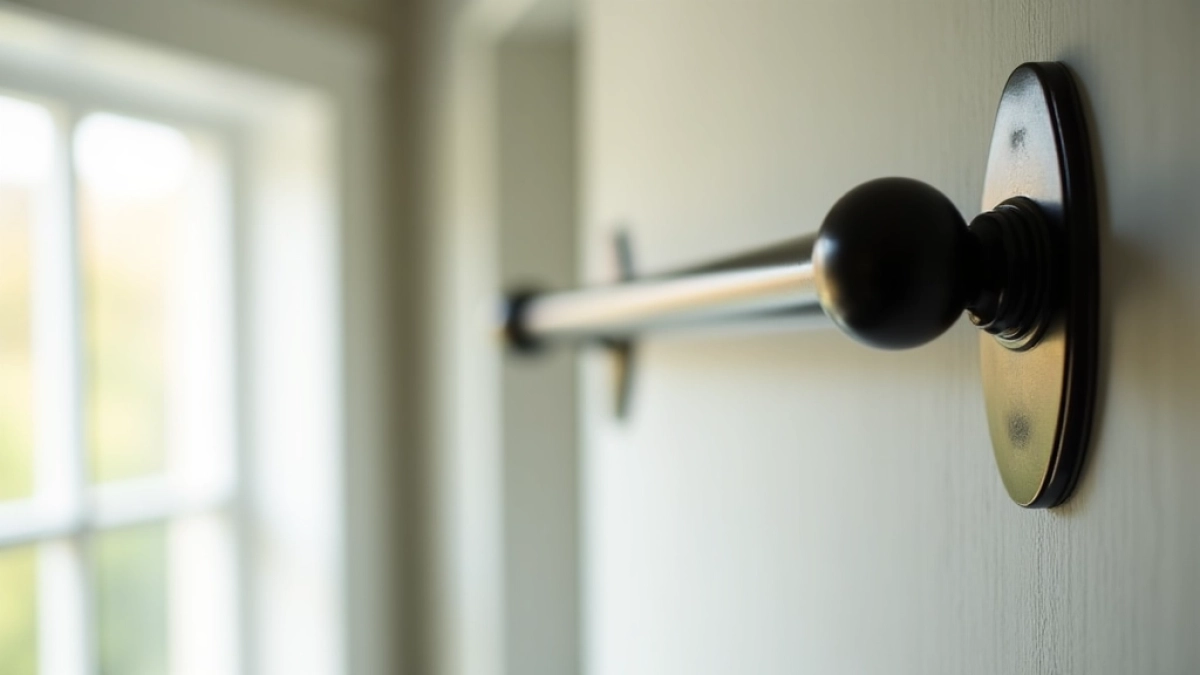 Okno przy ścianie jaki karnisz