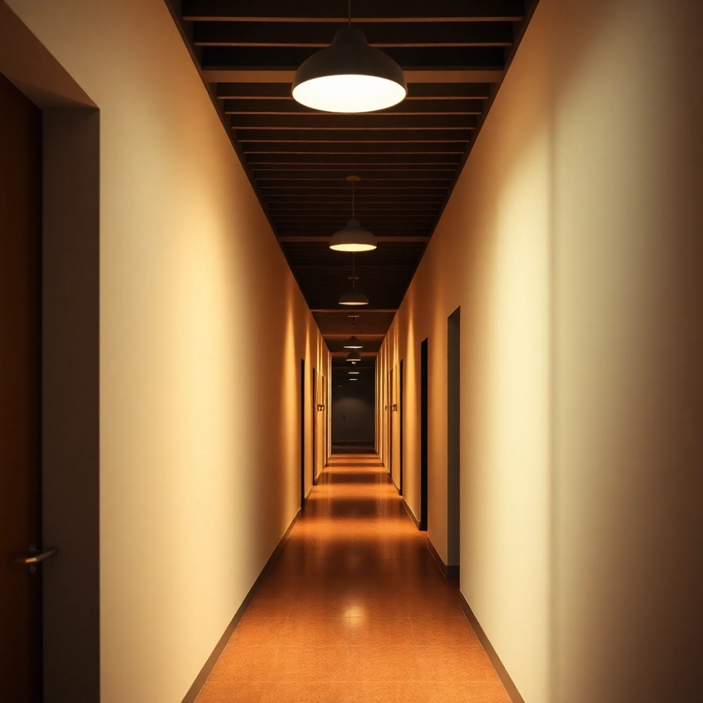 Oświetlenie Długiego Korytarza