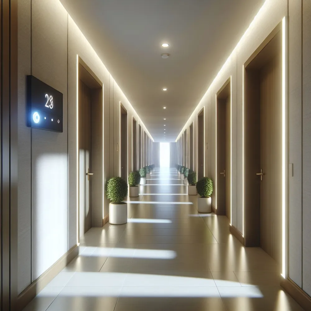 Oświetlenie Korytarza Led Z Czujnikiem Ruchu