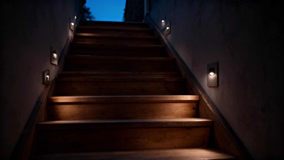 Oświetlenie schodowe 230V do puszki fi 60mm