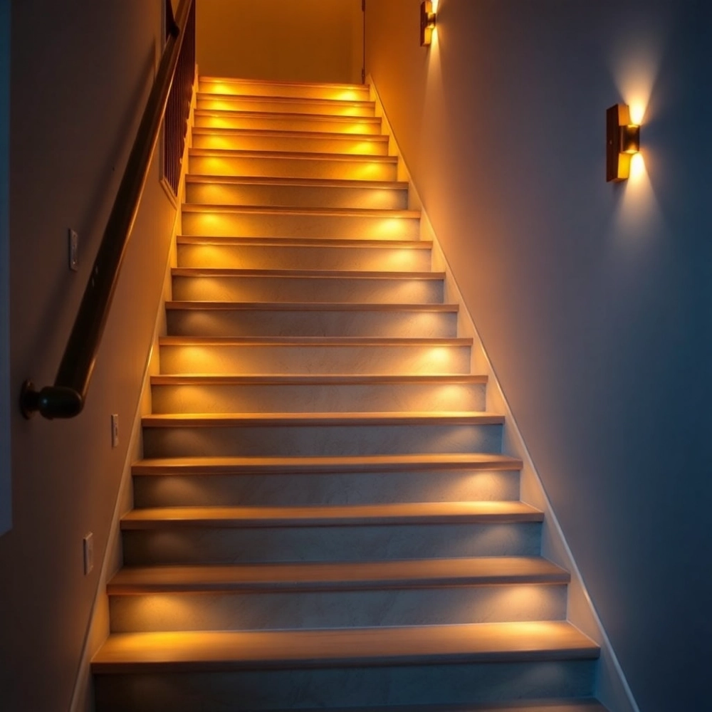 Oświetlenie Schodowe Boczne
