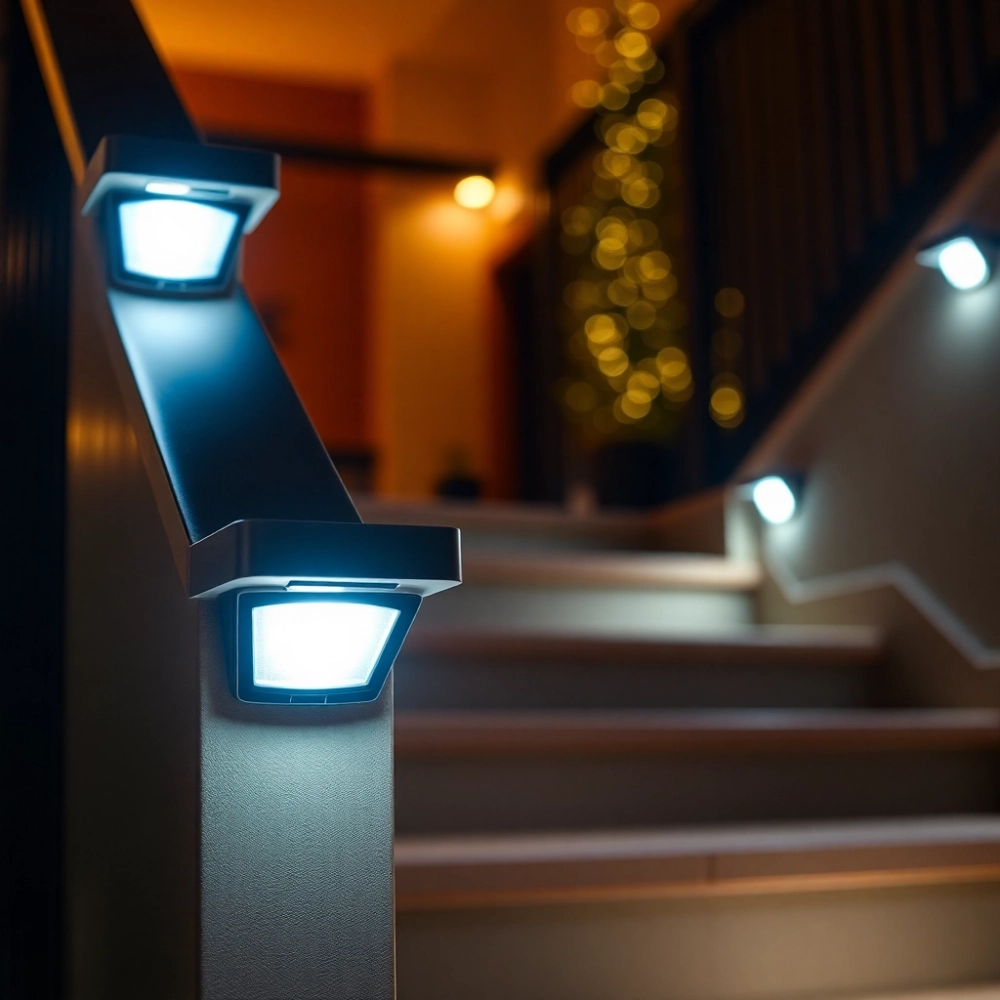 Oświetlenie Schodowe Z Czujnikiem Ruchu