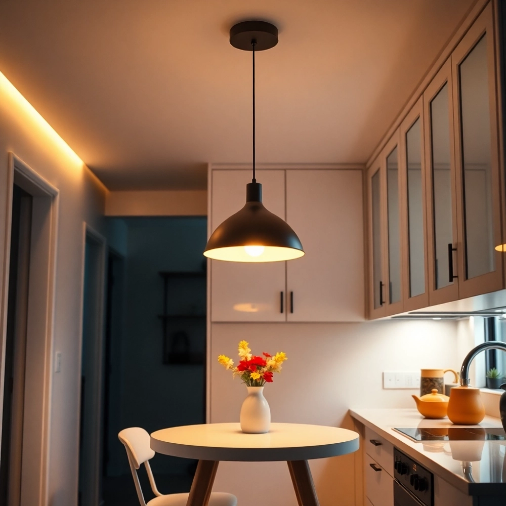 Oświetlenie Sufitowe Małej Kuchni