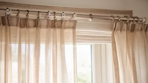 firany rolety rzymskie na karnisz