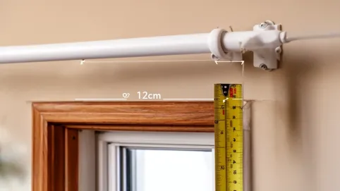 ile odsunąć karnisz od ściany