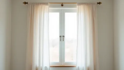 Jak zasłonić okno bez karnisza