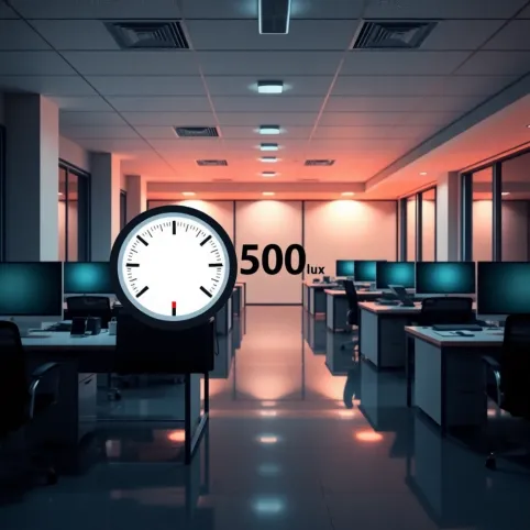Jaki Jest Wymagany Minimalny Poziom Natężenia Oświetlenia Dla Stanowisk Biurowych