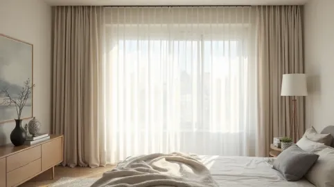 Karnisz na całą ścianę