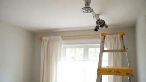 Montaż karnisza sufitowego