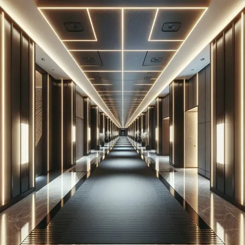 Nowoczesne Oświetlenie Korytarza