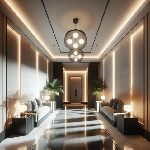 Nowoczesne Oświetlenie Przedpokoju