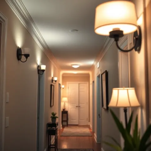 Oświetlenie Korytarza W Domu Jednorodzinnym