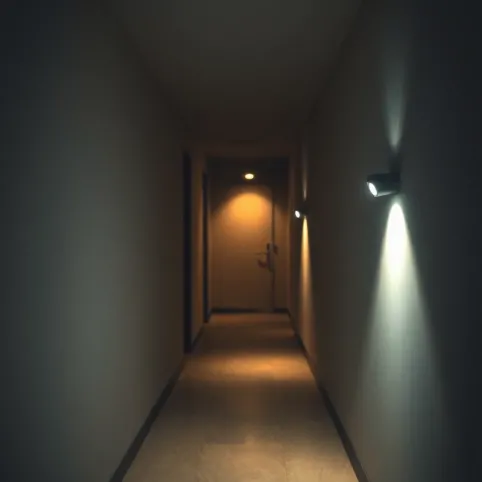 Oświetlenie Korytarza Z Czujnikiem Ruchu