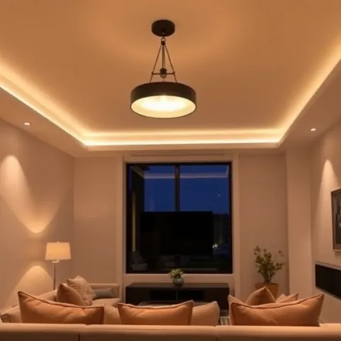 Oświetlenie Sufitowe Salon Inspiracje