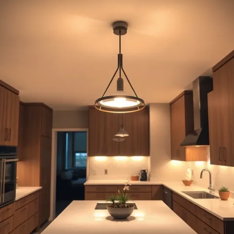 Oświetlenie W Kuchni Sufitowe