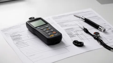 Protokół z pomiaru natężenia oświetlenia wzór